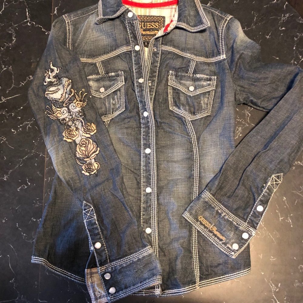 Guess Premium jean shirt